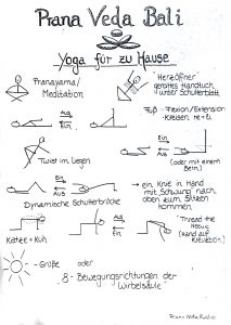 Yoga für zu Hause