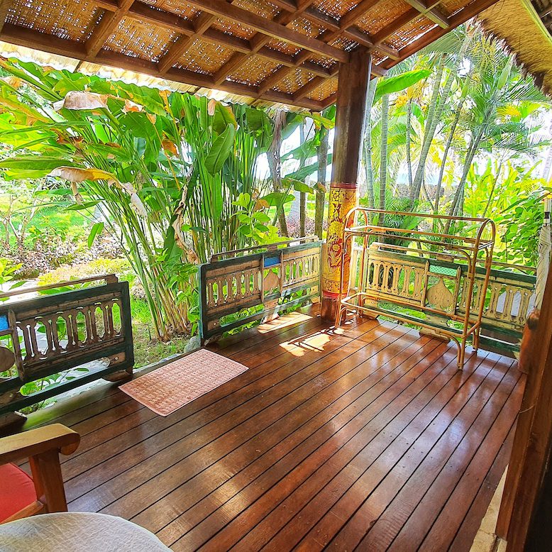 Private Terrasse from our Lotus Room