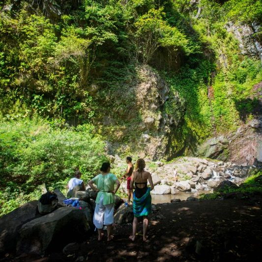 Trip to the Waterfall in Les