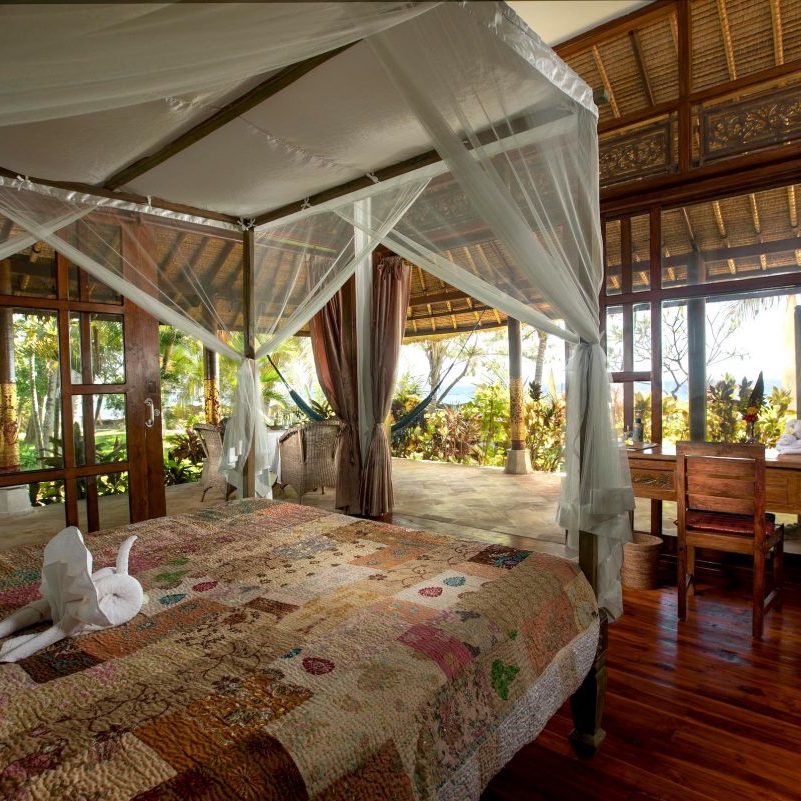 Private Terrasse in front of our Orchid Room