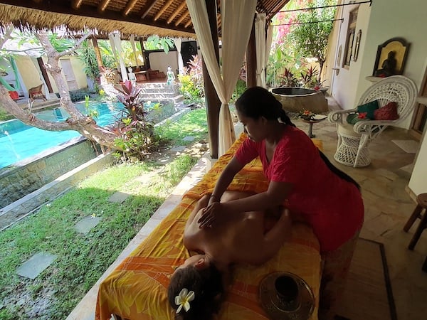 Massage with Putu