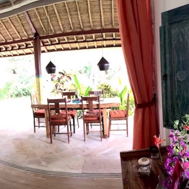 Frangipani room - private terrace