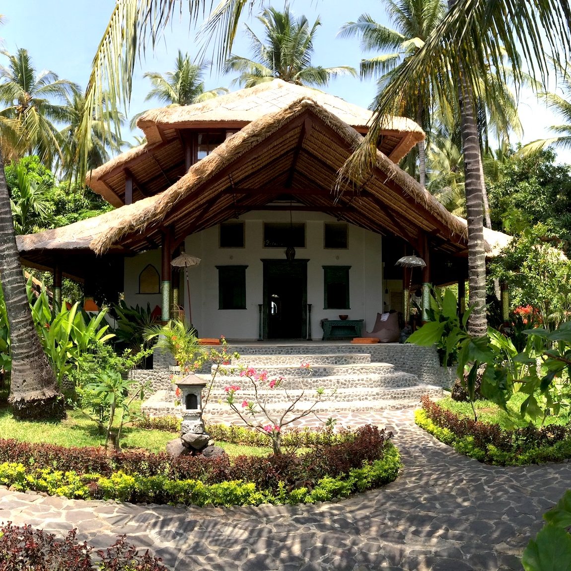 Prana House from the garden