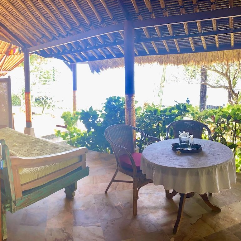 Private terrace of Jasmin room